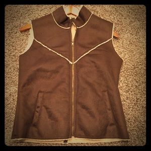 Faux Suede Vest